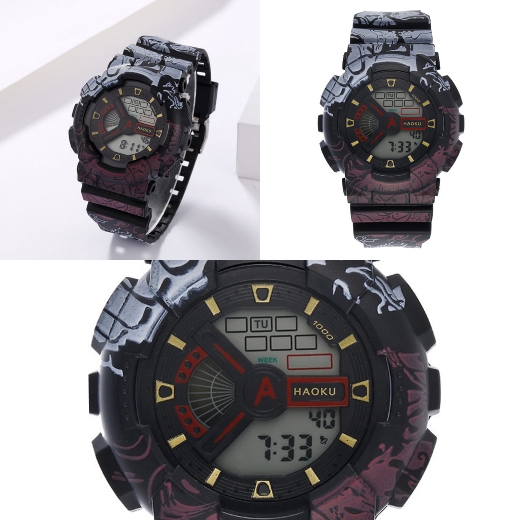 JAM TANGAN PRIA DIGITAL ANTI AIR HITAM BRADY JAM099B5 SPORT CHRONO AKTIF ALARM LIGHT MENYALA ORIGINAL IMPORT BRANDED COWOK KEREN