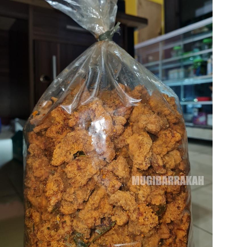 

✅Ada bonus Jika Beruntung kulit krispy ayam pedes bumbu daun jeruk 100gram