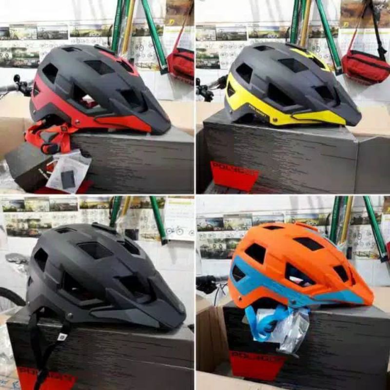 Helm seped MTB POLYGON RAMP