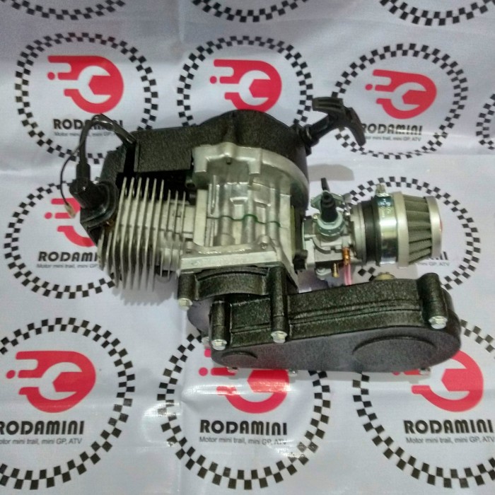 Mesin Motor Mini Trail 50cc 2tak ZK