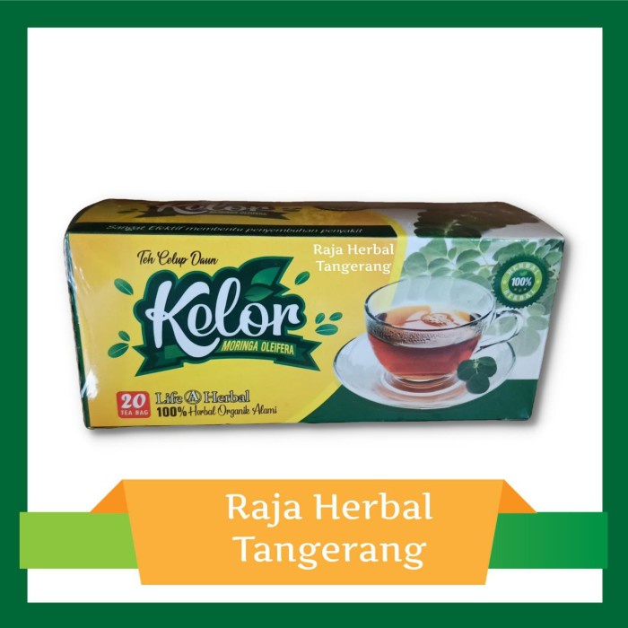 

Teh Celup daun kelor life a herbal isi 20kantong