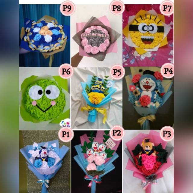 Buket Bunga & Buket Makanan