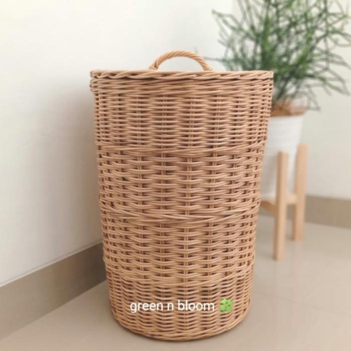 Laundry Keranjang Rotan Laundry Besar Keranjang Serbaguna
