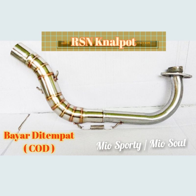 Leheran | Leher | Pipa Knalpot Mio Sporty | Mio Soul