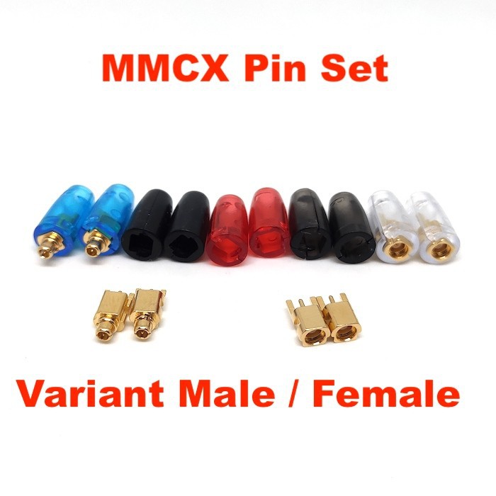 Best Value Colorful MMCX Pin Male Female Pin Set Enhance Edition