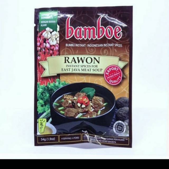 

BAMBOE BUMBU RAWON 54 GRAM