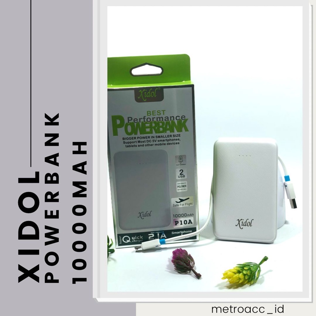 POWERBANK XIDOL 10000 mAh