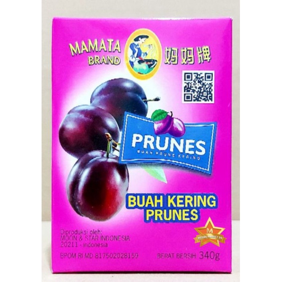 

PRUNES 340gr | BUAH KERING PRUNES | MAMATA PRUNES | FRUIT | BUAH PRUNES | BUAH PLUM | PLUM | BUAH PLUM KERING | DRIED PLUMS | OCO | PRUNES MAMATA