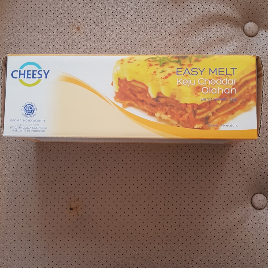 

Keju Cheddar Cheesy Chesy Chessy Easy Melt 1.9 kg Cheese