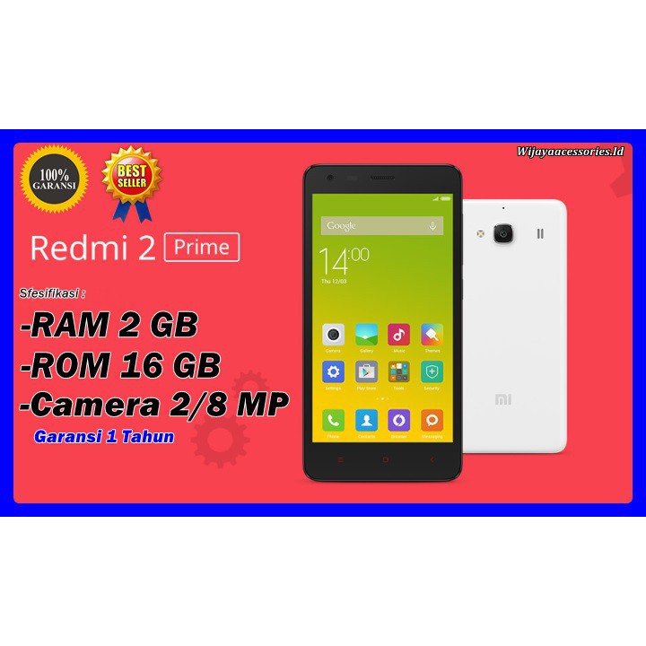 PROMO (CUCI GUDANG) XIOMI REDMI 2 PRIME RAM 2/16 GB HP