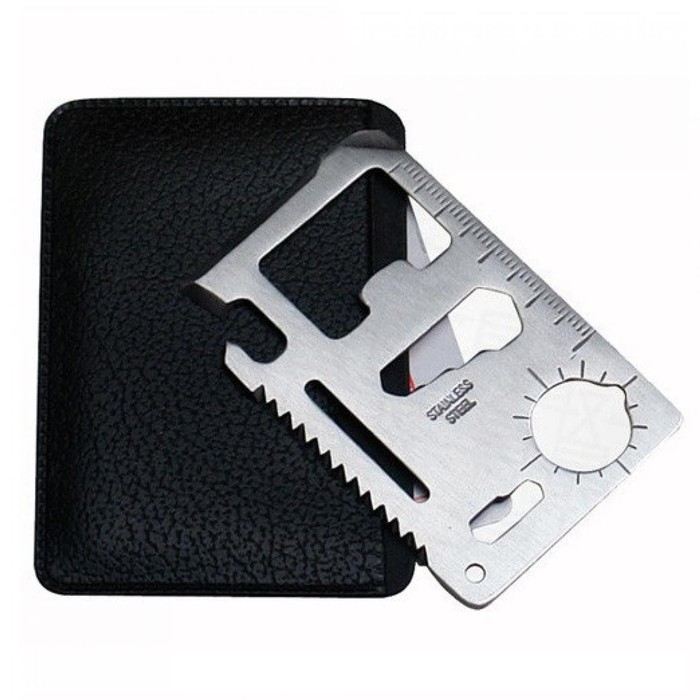 Solid Wallet EDC 11in1 Multi Credit Card Sized -ED62