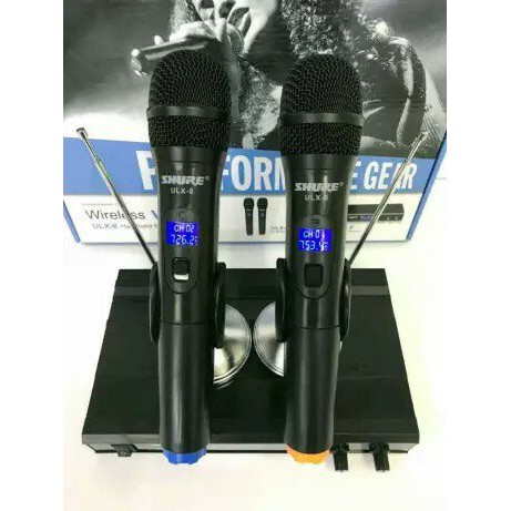 Mic Wireless Shure ULX8 ULX 8 Dynamic Vocal