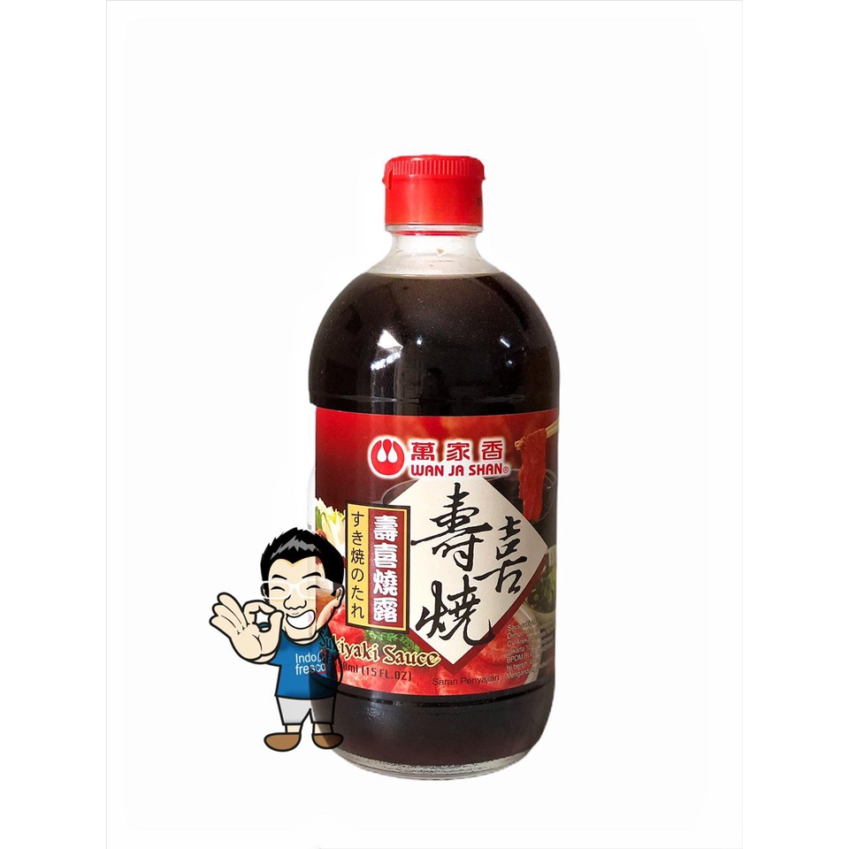 

Wan Ja Shan Sukiyaki Sauce Bumbu Saus Hot pot 450 ml
