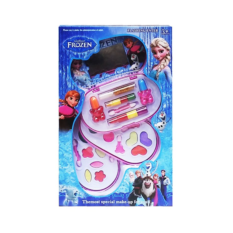 MAINAN ANAK ALAT RIAS MAKE UP LITTLE PONY / FROZEN / LOL EYE SHADOW BENERAN BISA DIPAKAI-FROZEN MY30088-C71