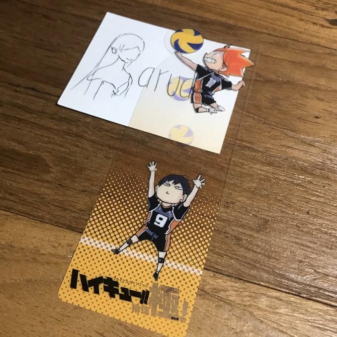 

Office & Stationery | Document Organizer | Haikyuu Official Clear Bookmark | Best Seller
