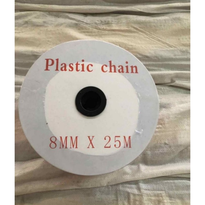 Rantai plastik 8mm 25m plastic chain