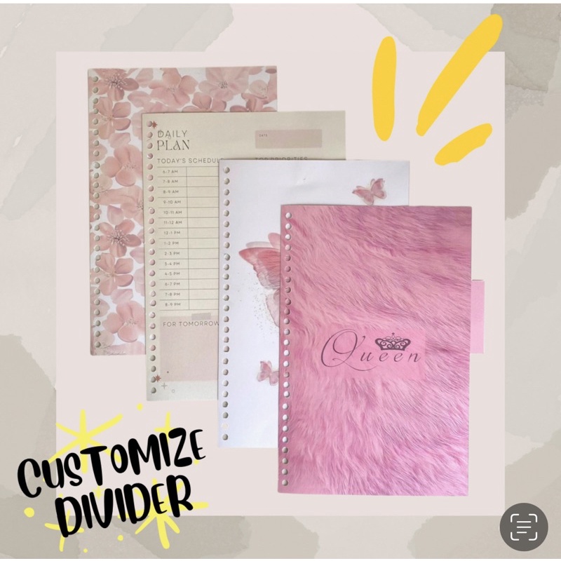 

PEMBATAS BINDER CUSTOM / DIVIDER CUSTOM