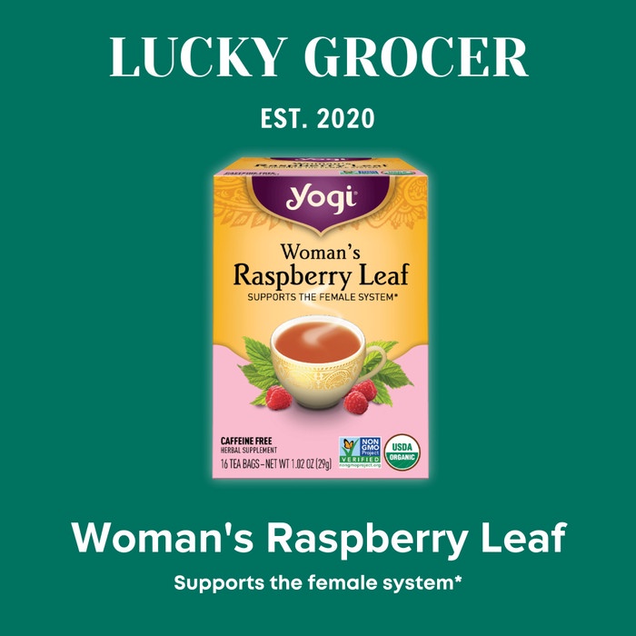 

Bb0621D Yogi Tea Woman'S Raspberry Leaf Tea Teh Organik Sehat Caffeine Free 0547771