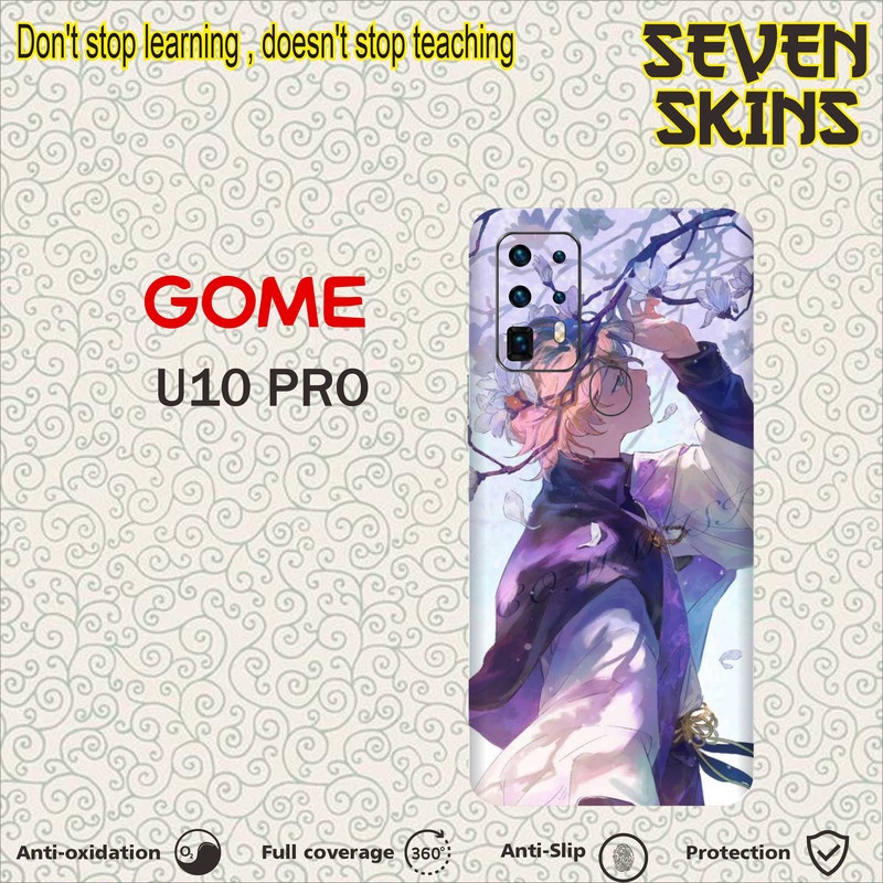 SKIN HANDPHONE DAPAT 2 PCS  GOME U10 PRO KARTUN
