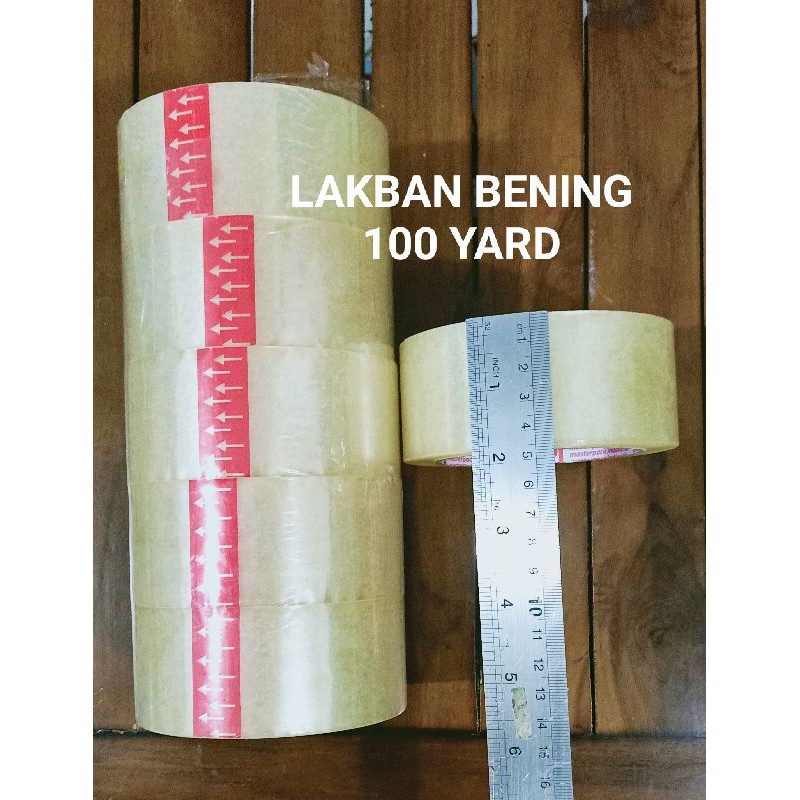 

LAKBAN BENING 100 YARD LEBAR 45 MM / 2 INCH MURAH BERKUALITAS