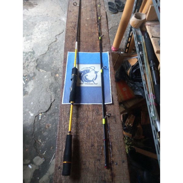 joran custom karbon sutet P 165 cm - 210 cm ring full fuji