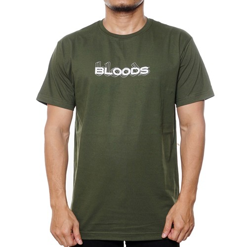 Bloods Tshirt Kaos Gramos Olive
