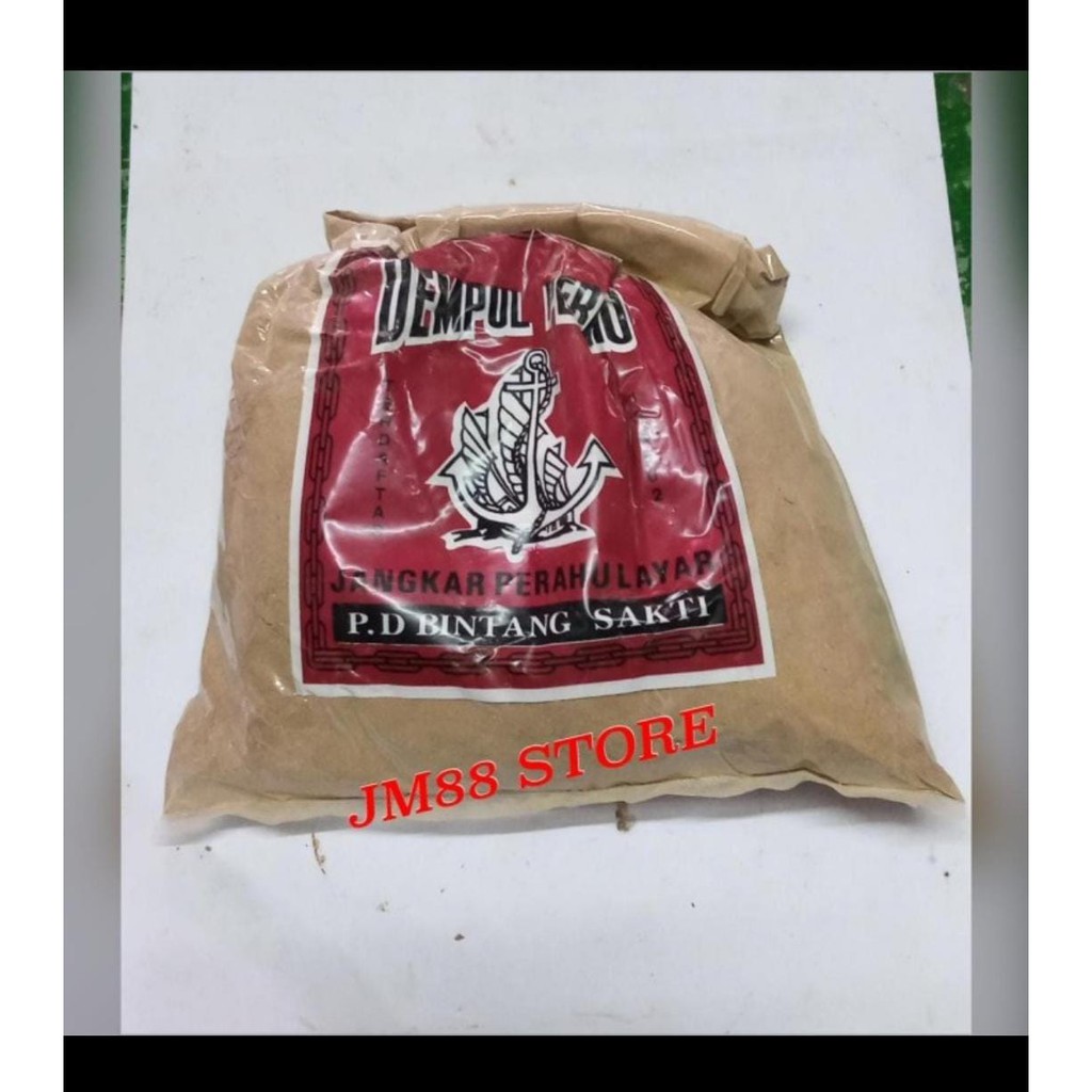 Dempul jangkar / dempul perahu layar || dempul kijang / dempul kayu perahu cap damar bubuk halus