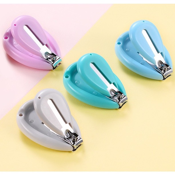 Gunting Kuku Bayi Aman Anti Slip / Baby Nail Clipper / Jepit Kuku Mini Anak