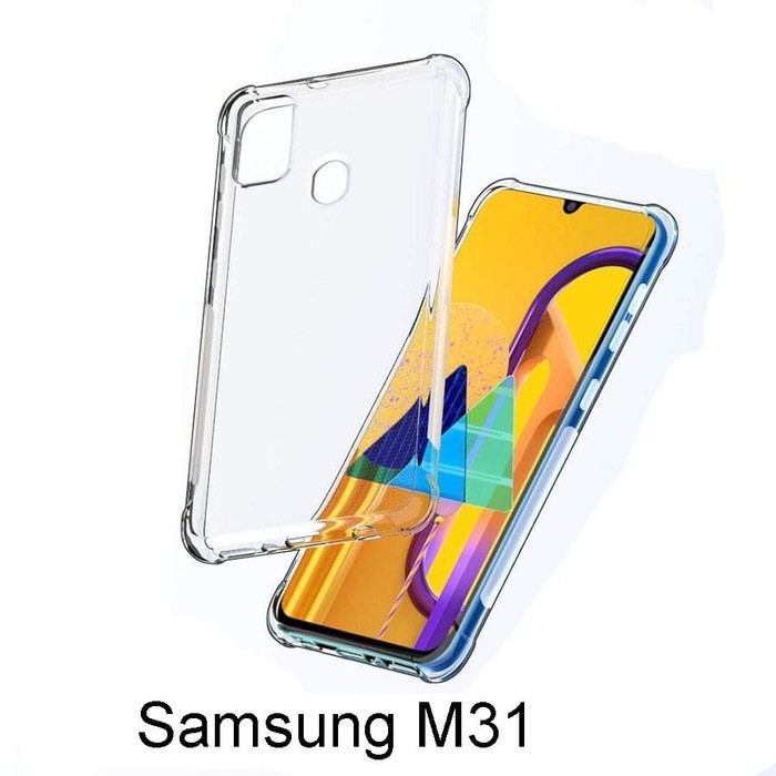 Soft Case Silikon Samsung Galaxy M31 dan M51 Bening Transparant Airbag Anti Crack Tebal