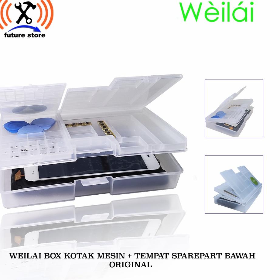 Super Star weilai box kotak mesin plus tempat  sparepart bawah original