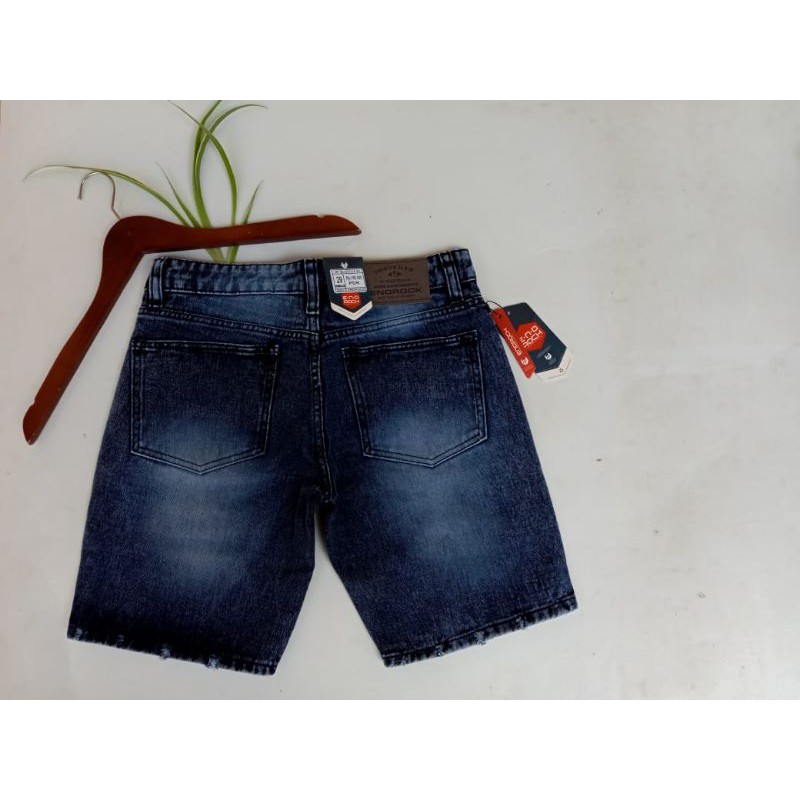 CELANA JEANS PENDEK SOBEK COLOR COWOK/CELANA JEANS PENDEK SOBEK PRIA