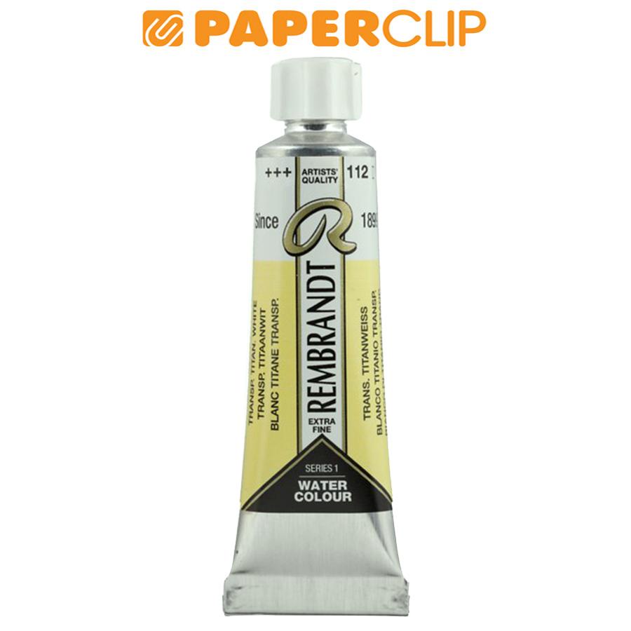 

WATERCOLOR REMBRANDT 05011120 10ML S1 TRANSPARANT TITAN WHITE