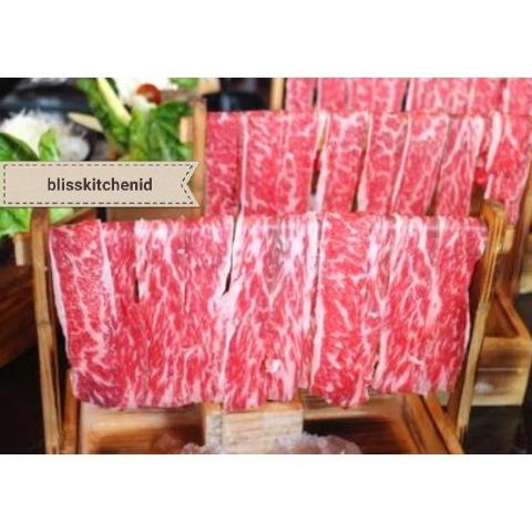

Us Karubi Prime Short Kalbi 2Mm Daging Ribs Galbi Thin Beef Sapi Bonel Storetaufik_