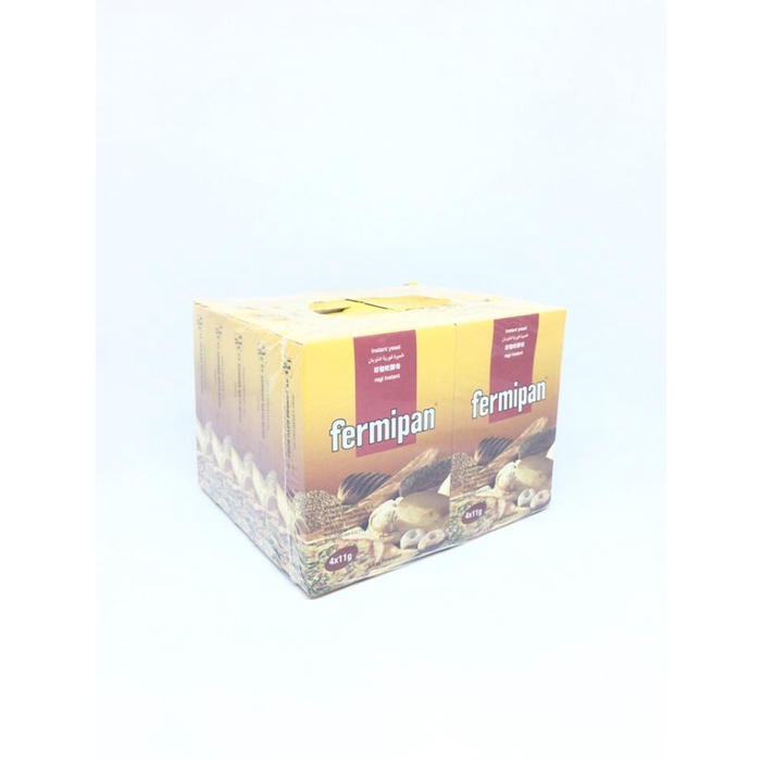 

Bahan Kue Fermipan Ragi Sachet 4X11Gr - Pack