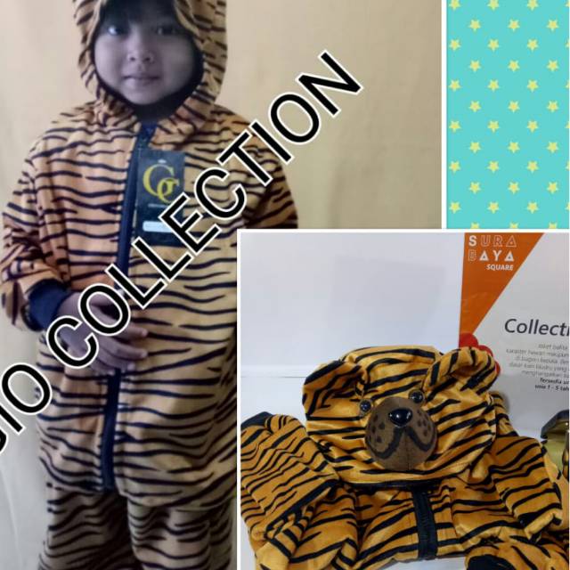 Jaket karakter macan