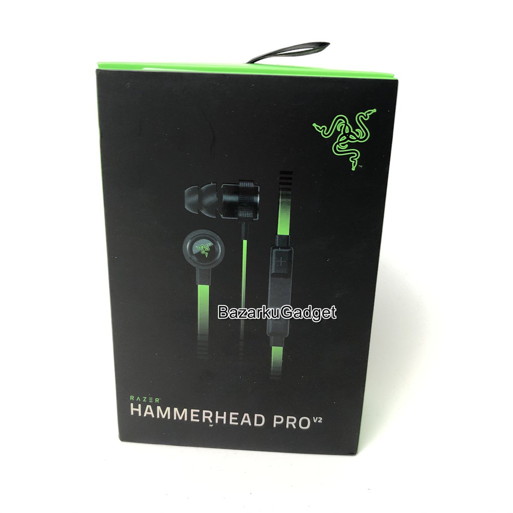 Headset Razer Hammerhead Pro V2 Earphone Gaming Razer Earphone Razer Earphone Gaming Headset Gaming