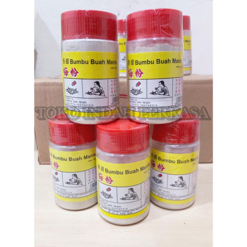 

BUMBU BUAH MANIS CAP ELANG 150GRM / BUMBU RUJAK MANIS / GARAM BUAH MANIS