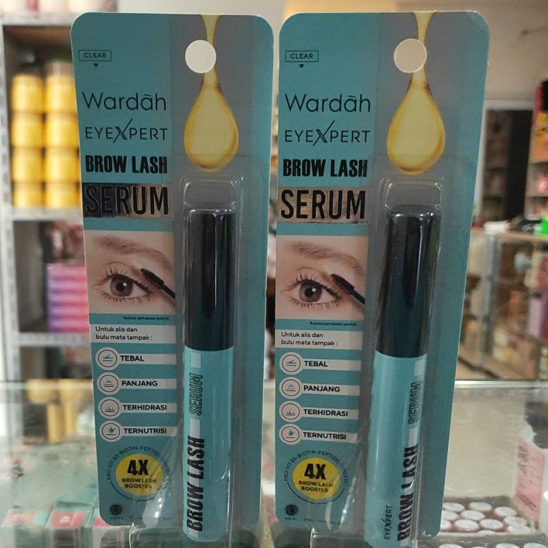 Wardah expert brow lash serum || serum bulu mata wardah