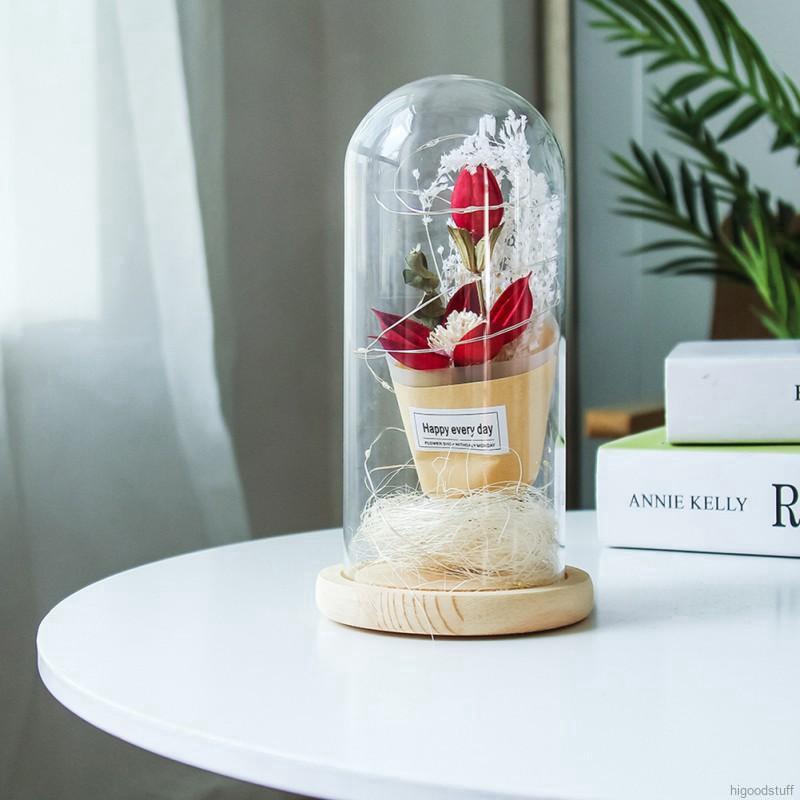 Bunga Mawar Imitasi dengan Lampu LED Warna Merah Shopee Bunga Mawar Imitasi dengan Lampu LED Warna Merah Shopee