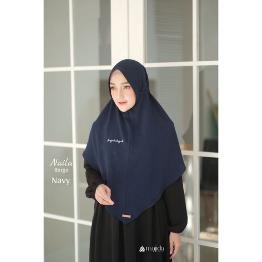Naila Bergo by majida hijab /bergo murah