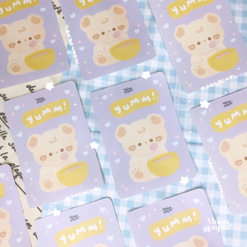 

Yum! Mini Sticker Sheet - by Moon Ochel