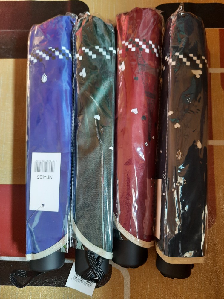 Payung Lipat 3 Paris Love 10jari Jumbo