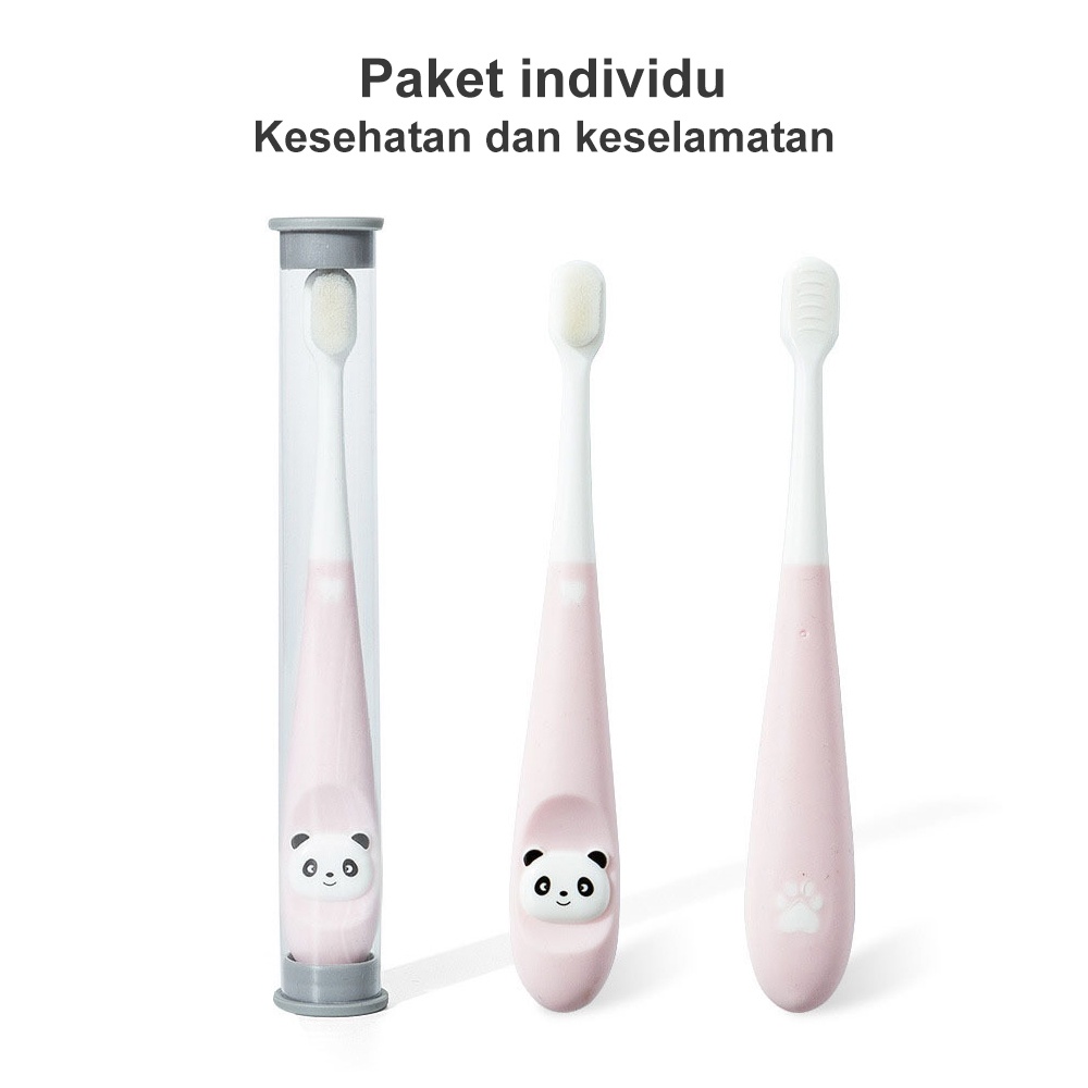 Mumystation Sikat gigi anak bayi lembut karakter lucu toothbrush 2-12tahun