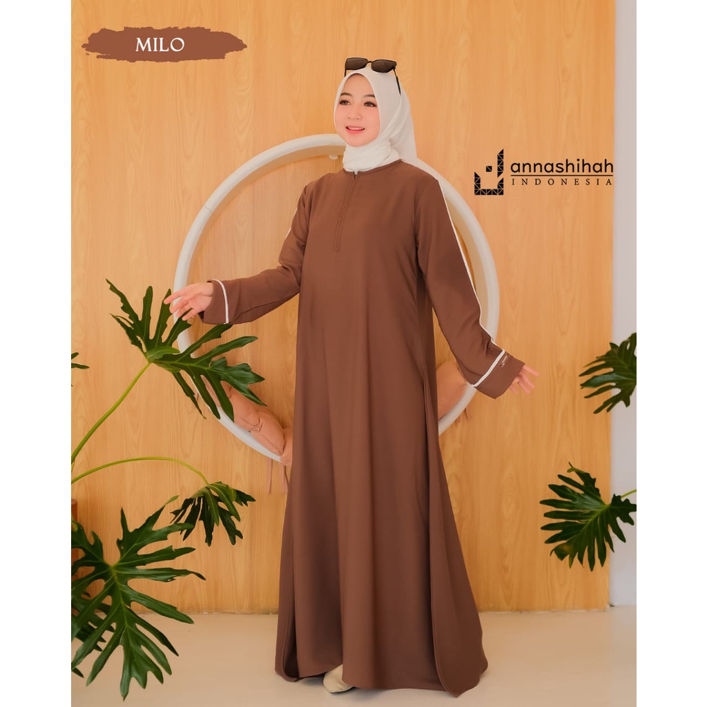 ABAYA LIST META ABAYA ORIGINAL ANNASIHAH/COD/abaya hitam/abaya turki/abaya arab