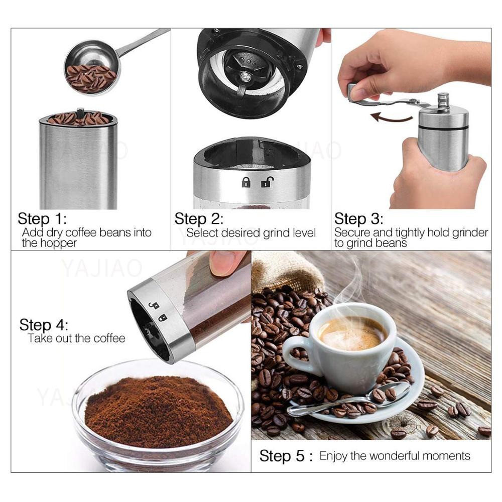 BAYAR DI TEMPAT Alat Penggiling Kopi Manual Coffee Grinder Portable