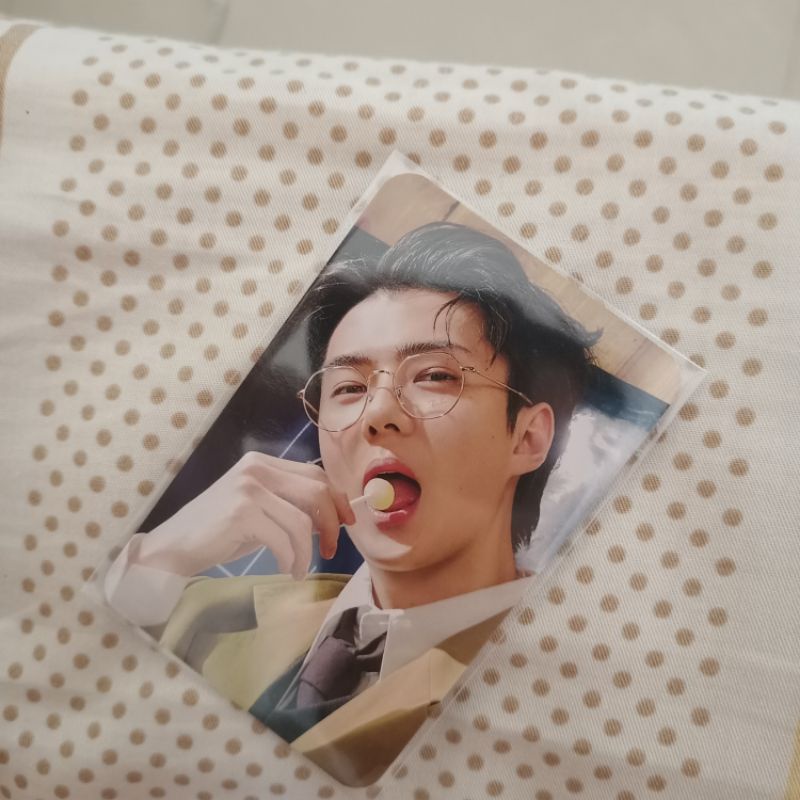 JUAL WTS PHOTOCARD SEHUN EXO MUMO DFTF JAPAN SUPER DUPER GEMOY