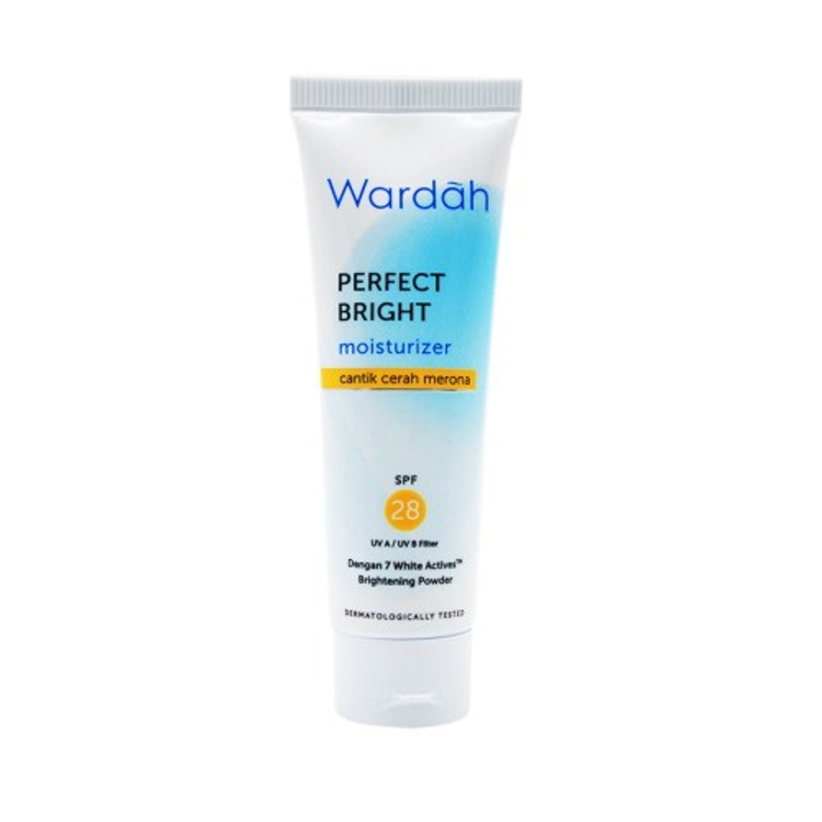 Wardah Perfect Bright Moisturizer SPF 28 Normal Skin 20 ml - Pelembab Wajah
