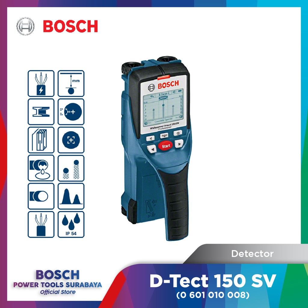 Detector Wallscanner Bosch D-Tect 150 SV 0 601 010 008