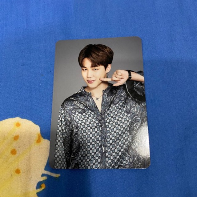 official jimin photocard speak yourself final 5th muster japan