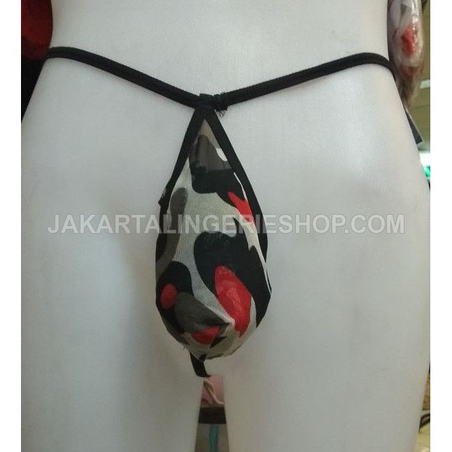 Jakarta Lingerie JLG150 Army Style Gstring Khusus Pria Sexy